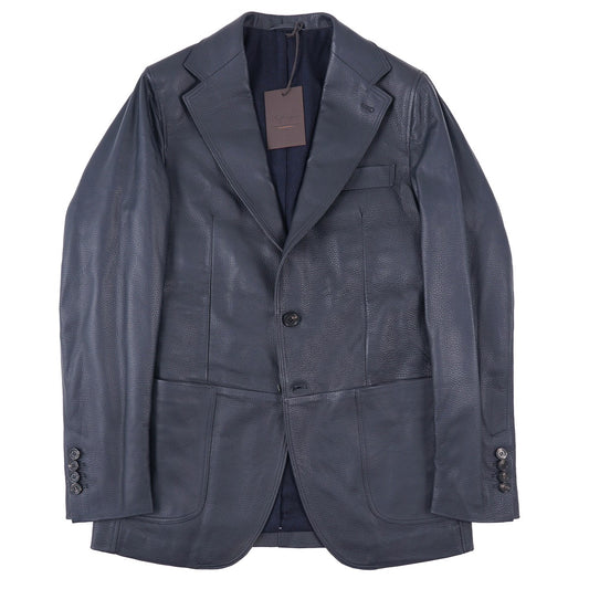 Rifugio Wool-Lined Deerskin Leather Blazer - Top Shelf Apparel