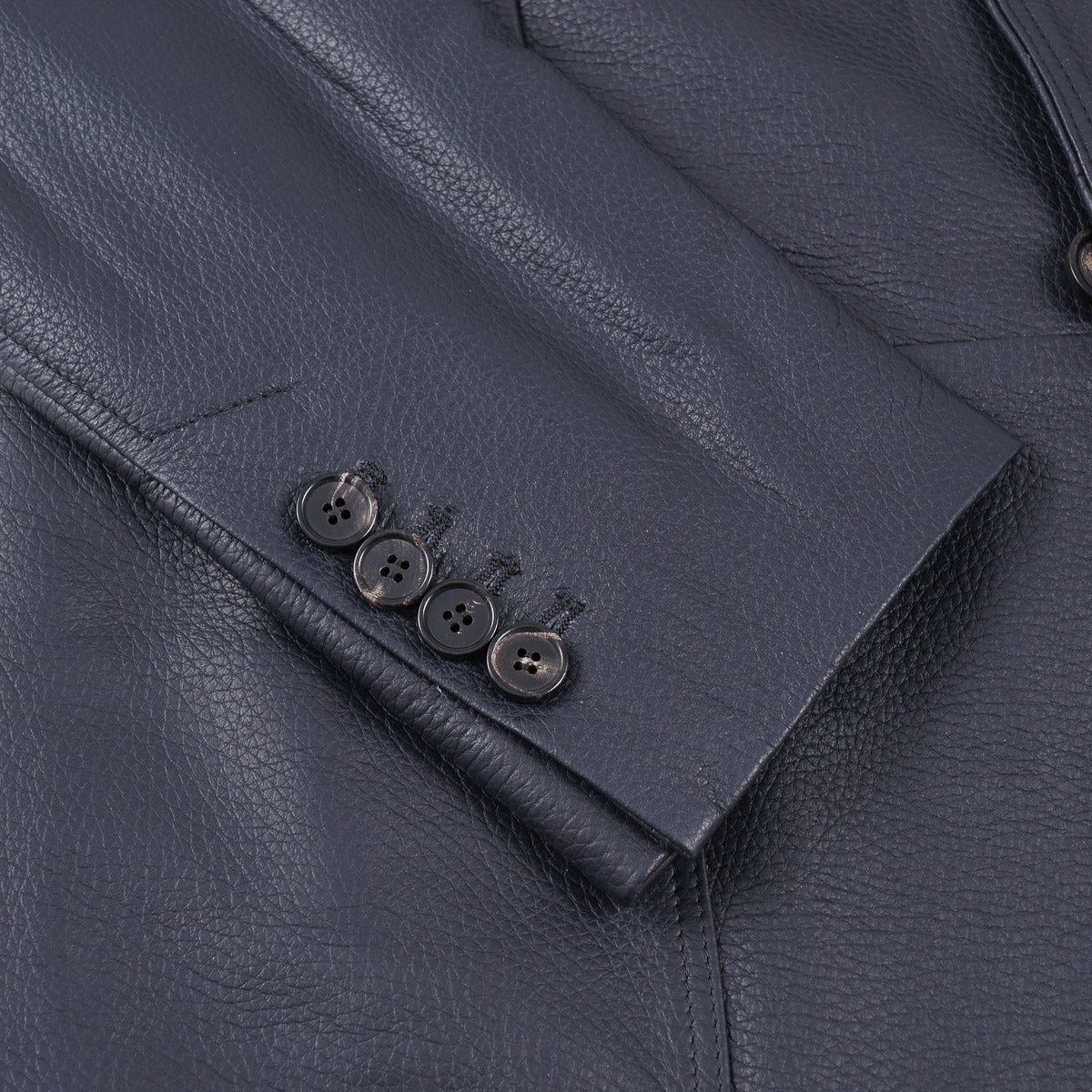 Rifugio Wool-Lined Deerskin Leather Blazer - Top Shelf Apparel