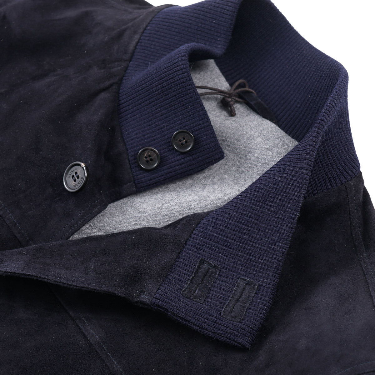 Rifugio Wool-Lined Suede Bomber Jacket - Top Shelf Apparel