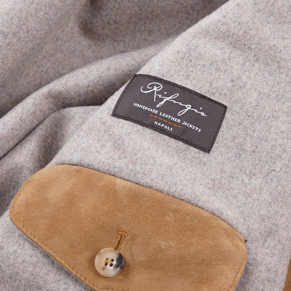 Rifugio Wool-Lined Suede Bomber Jacket - Top Shelf Apparel