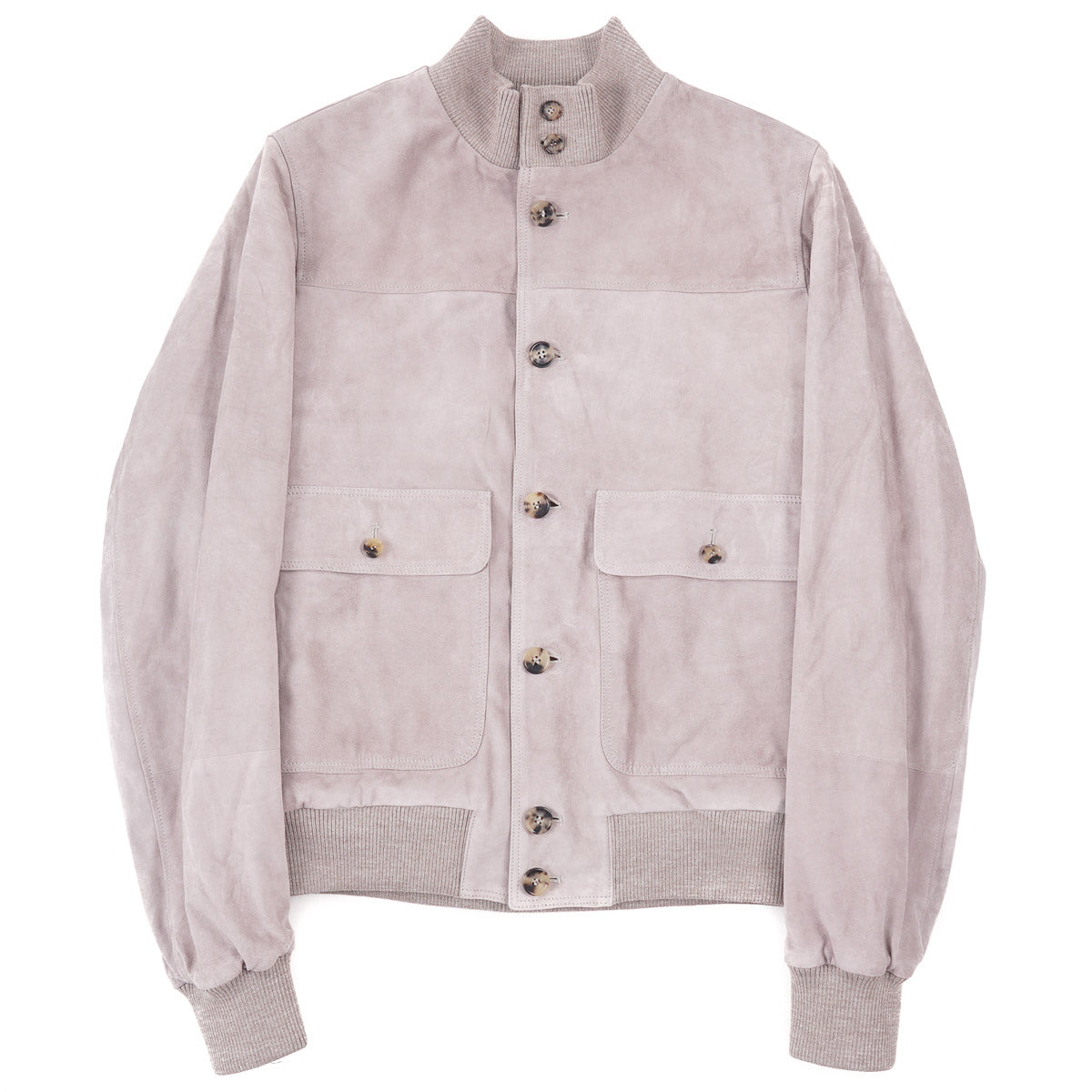 Rifugio Wool-Lined Suede Bomber Jacket - Top Shelf Apparel