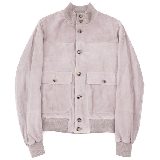 Rifugio Wool-Lined Suede Bomber Jacket - Top Shelf Apparel