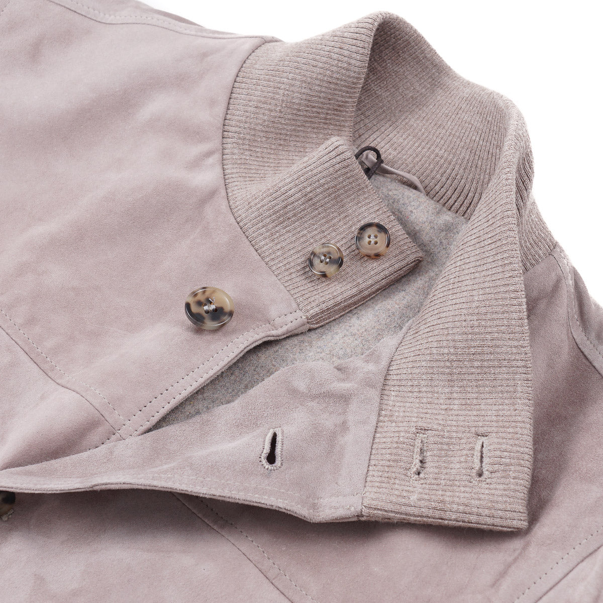 Rifugio Wool-Lined Suede Bomber Jacket - Top Shelf Apparel