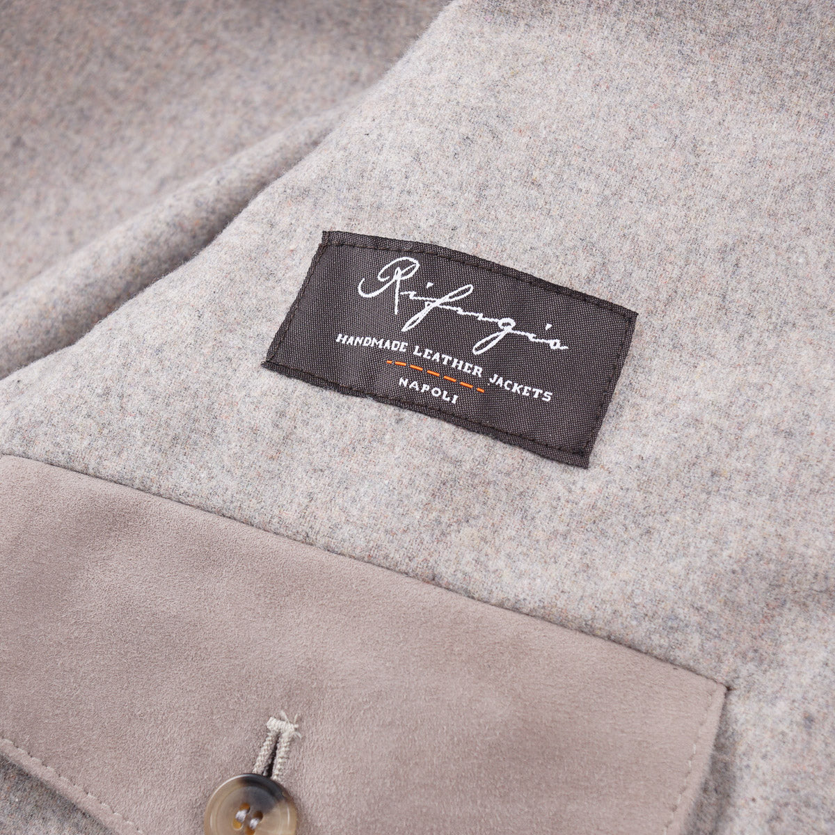 Rifugio Wool-Lined Suede Bomber Jacket - Top Shelf Apparel
