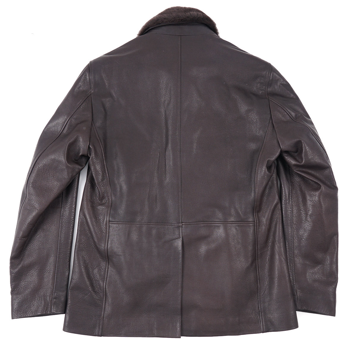 Rifugio Lamb Leather Jacket with Shearling Collar - Top Shelf Apparel