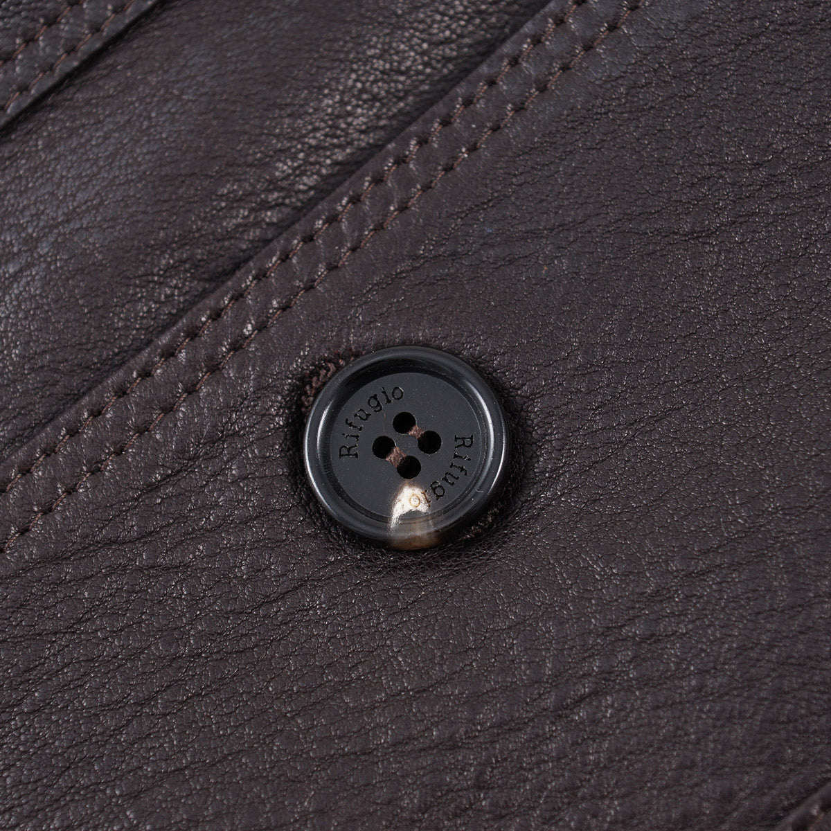 Rifugio Lamb Leather Jacket with Shearling Collar - Top Shelf Apparel