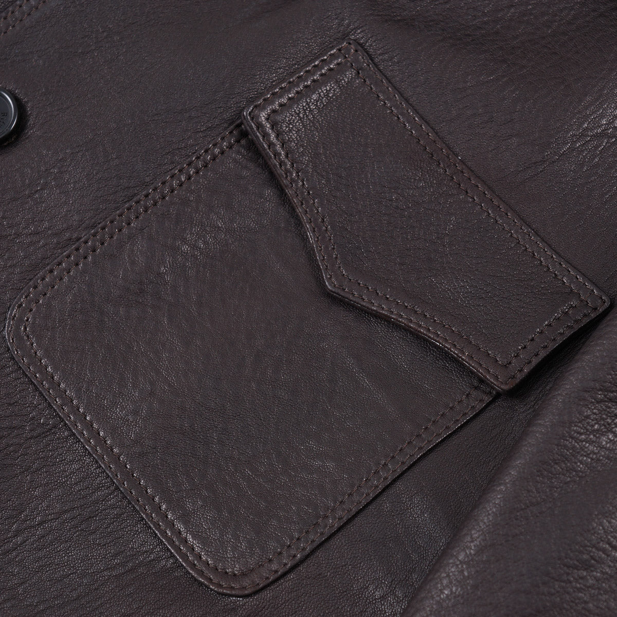 Rifugio Lamb Leather Jacket with Shearling Collar - Top Shelf Apparel