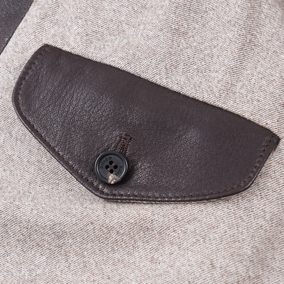Rifugio Lamb Leather Jacket with Shearling Collar - Top Shelf Apparel