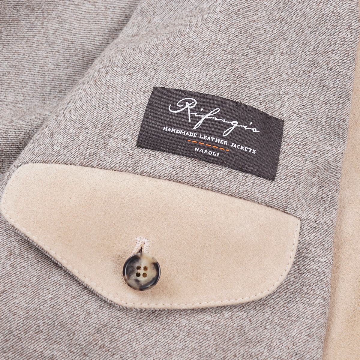Rifugio Wool-Lined Suede Short Coat - Top Shelf Apparel