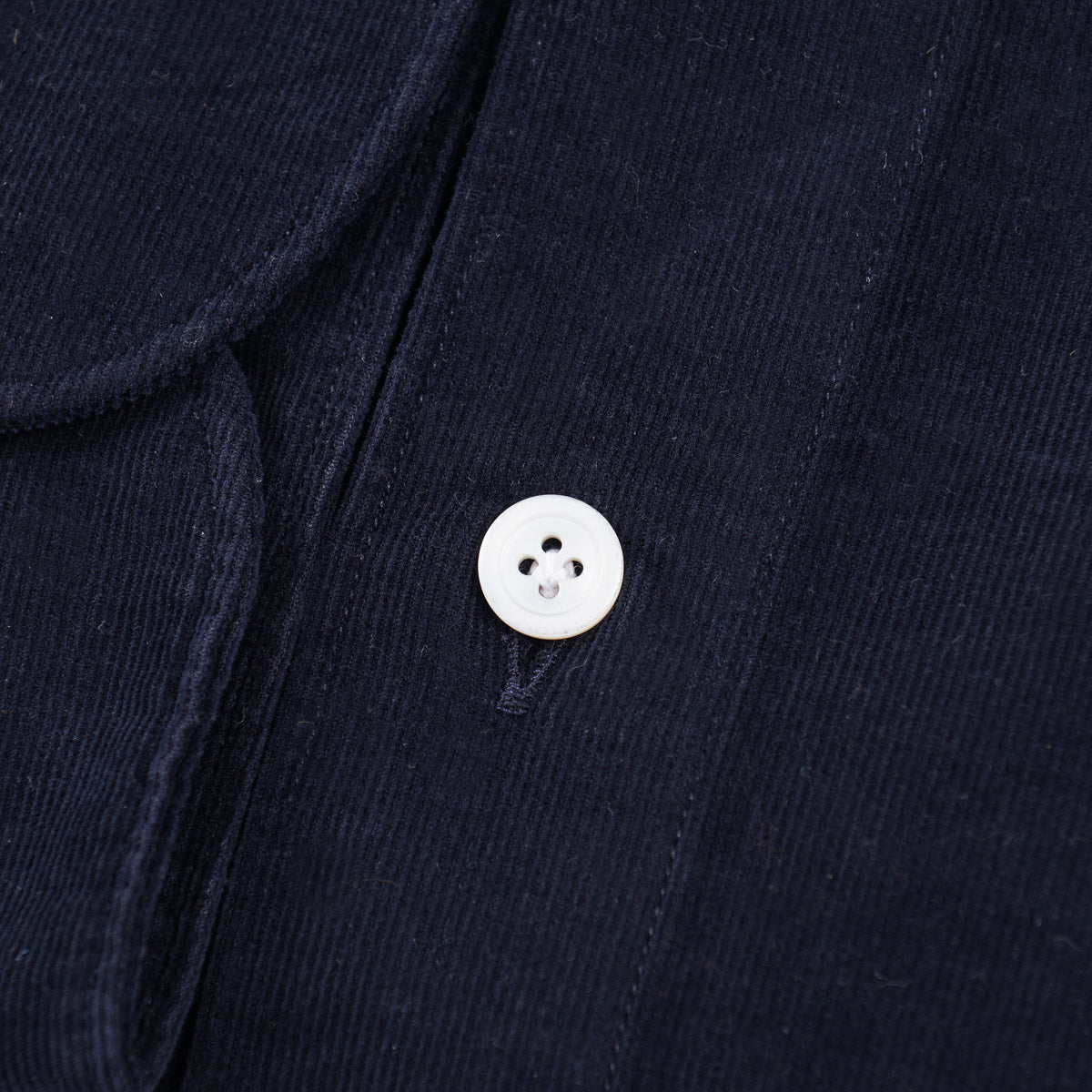 Finamore Corduroy Cotton Dress Shirt - Top Shelf Apparel