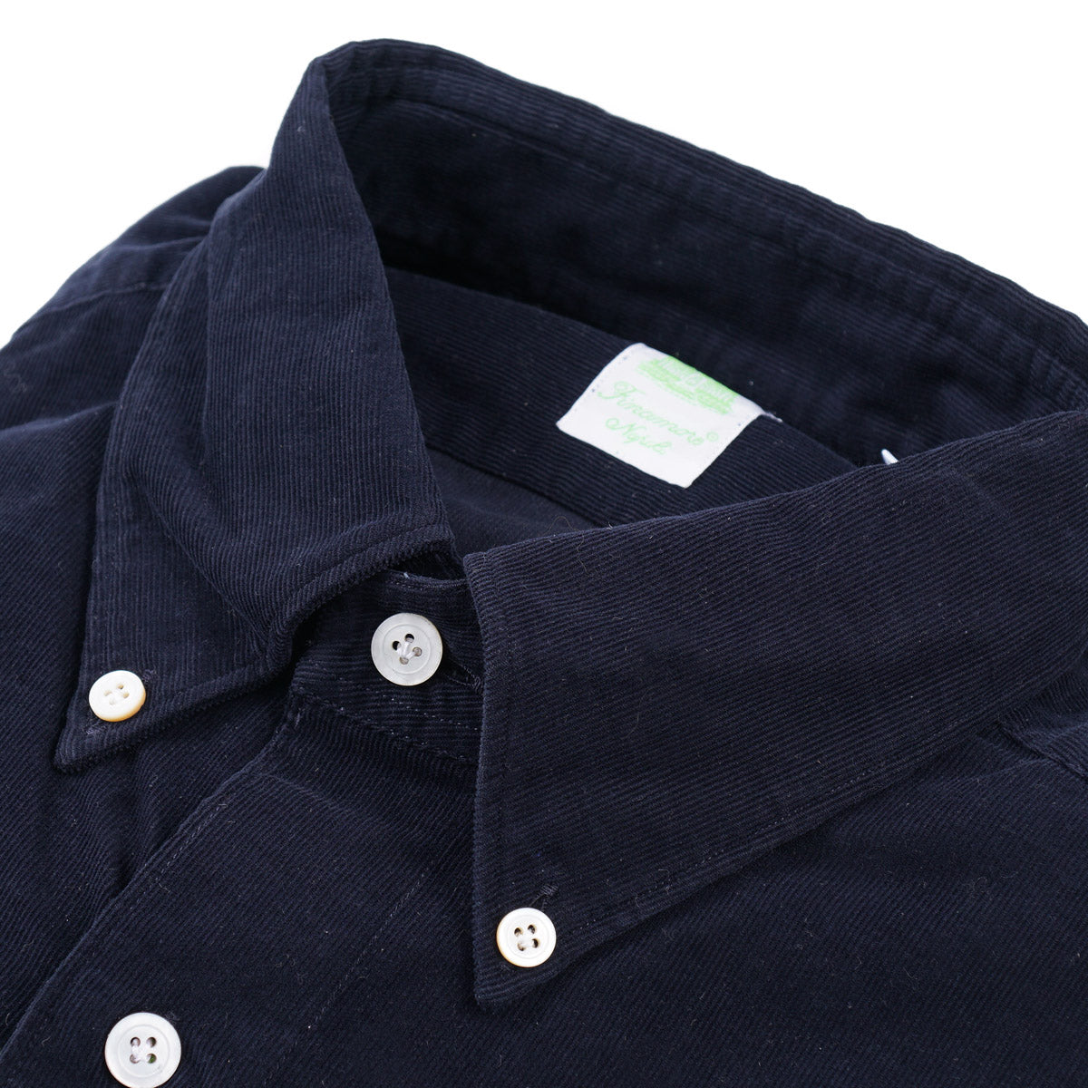 Finamore Corduroy Cotton Dress Shirt - Top Shelf Apparel
