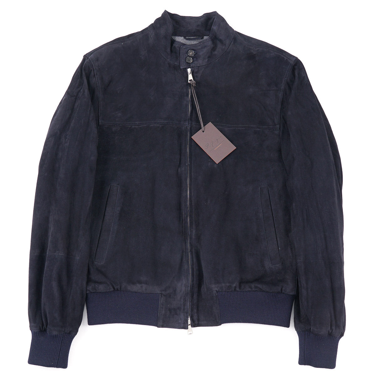 Rifugio Wool-Lined Suede Bomber Jacket - Top Shelf Apparel