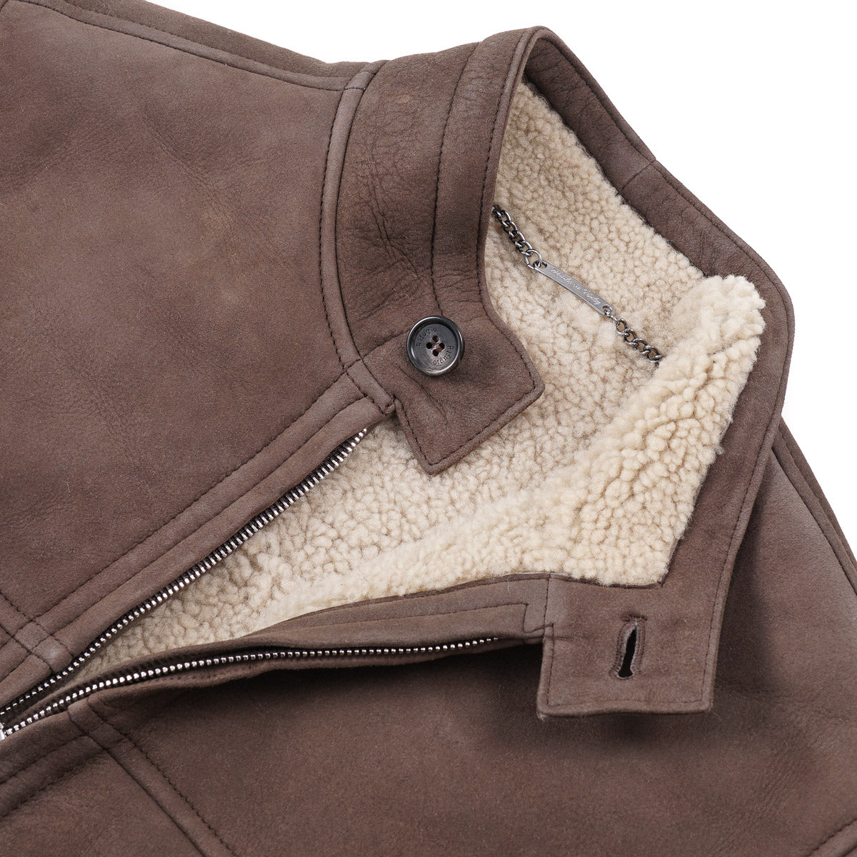 Rifugio Shearling Leather Bomber Jacket - Top Shelf Apparel