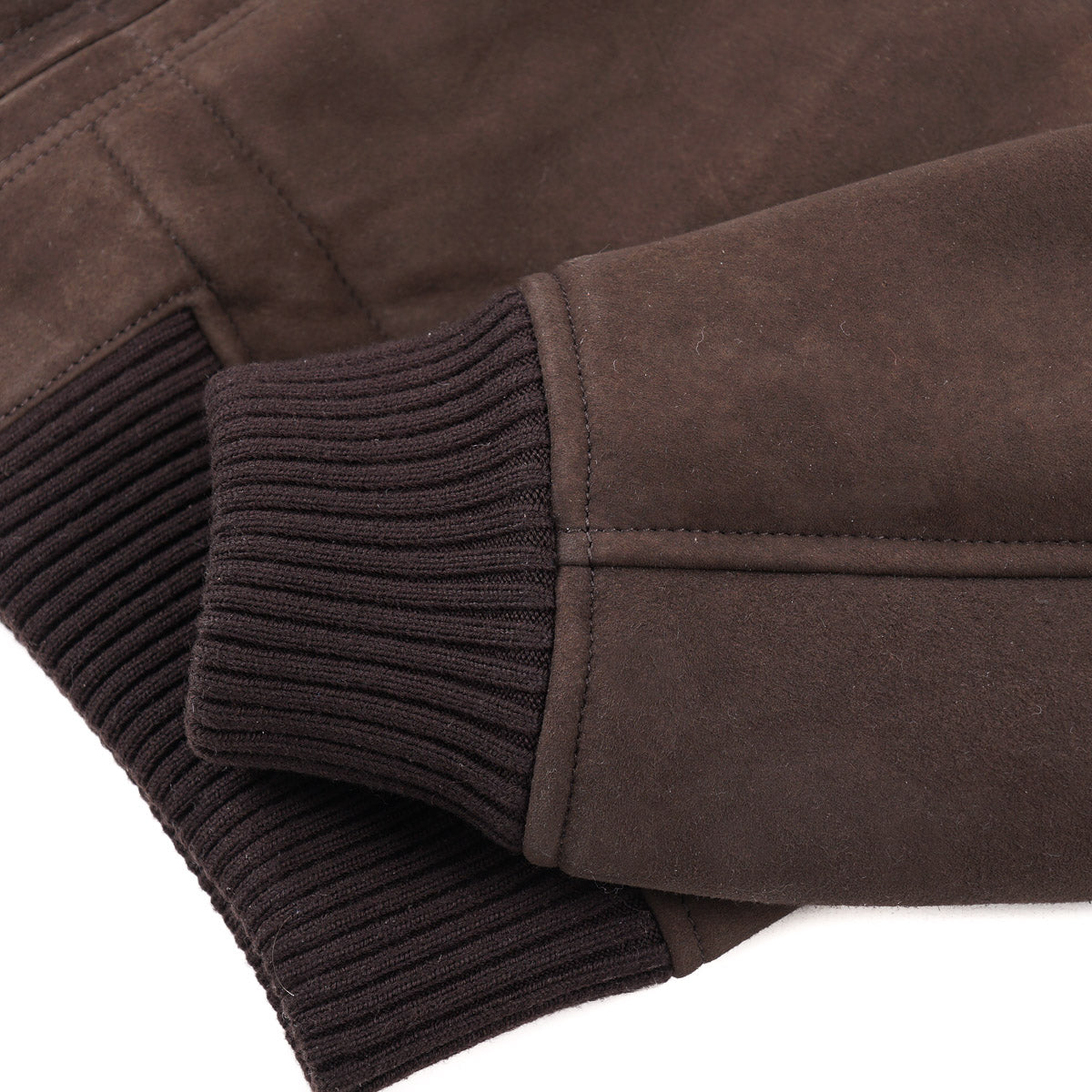 Rifugio Shearling Leather Bomber Jacket - Top Shelf Apparel