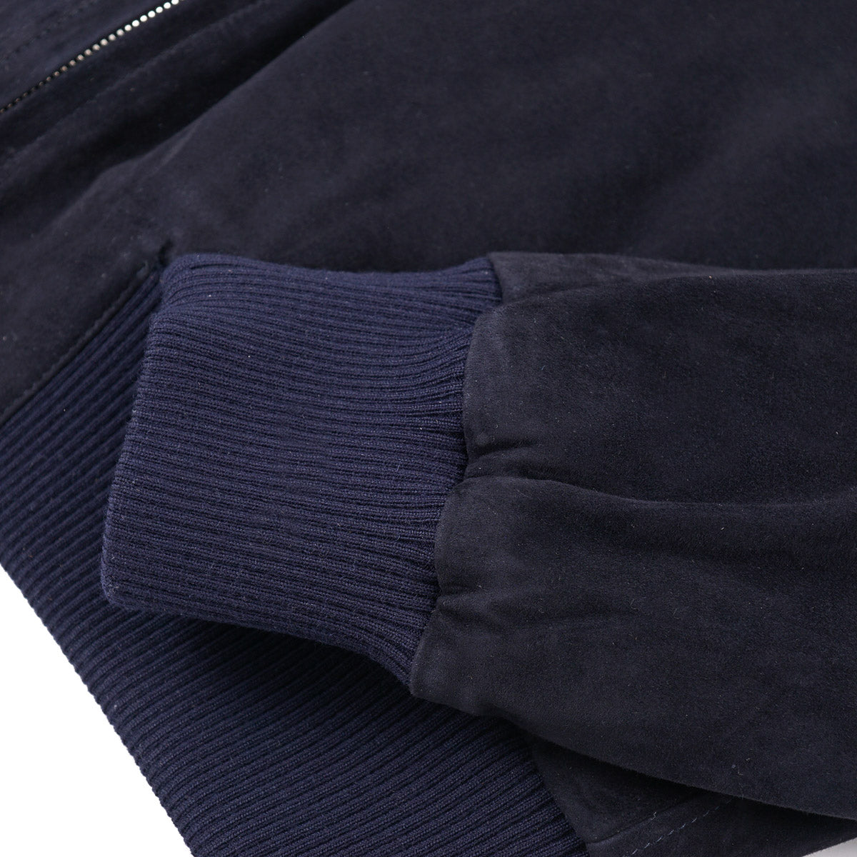 Rifugio Wool-Lined Suede Bomber Jacket - Top Shelf Apparel