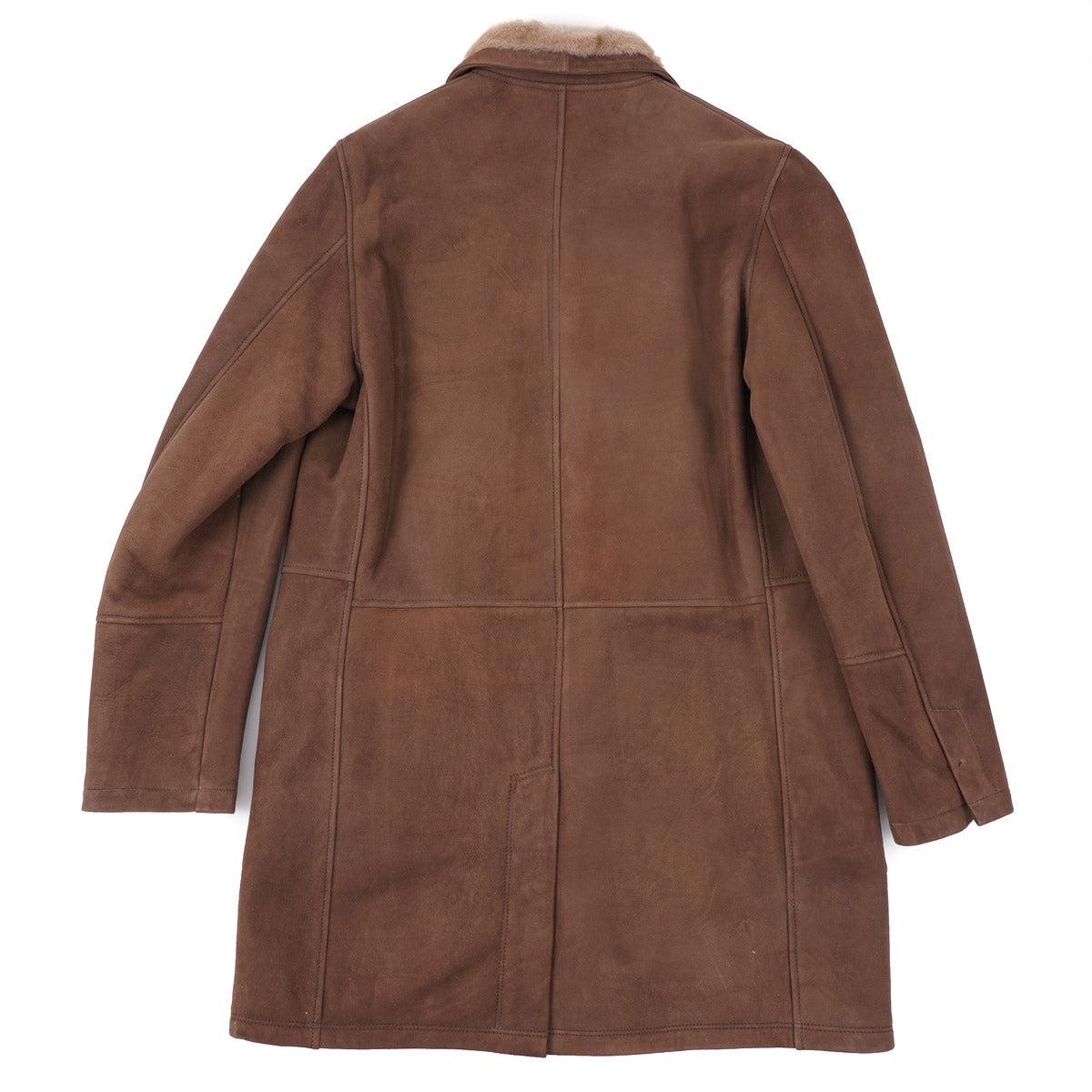Rifugio Plush Shearling Leather Overcoat - Top Shelf Apparel