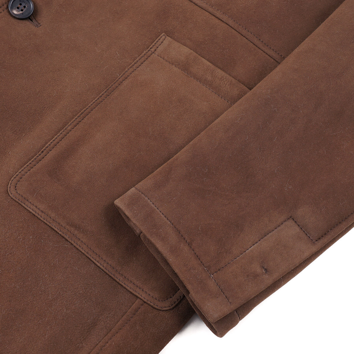 Rifugio Plush Shearling Leather Overcoat - Top Shelf Apparel