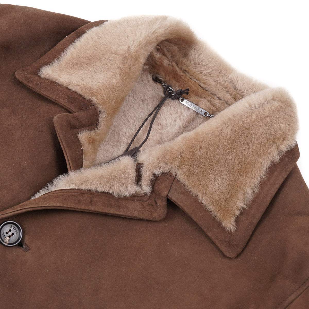 Rifugio Plush Shearling Leather Overcoat - Top Shelf Apparel