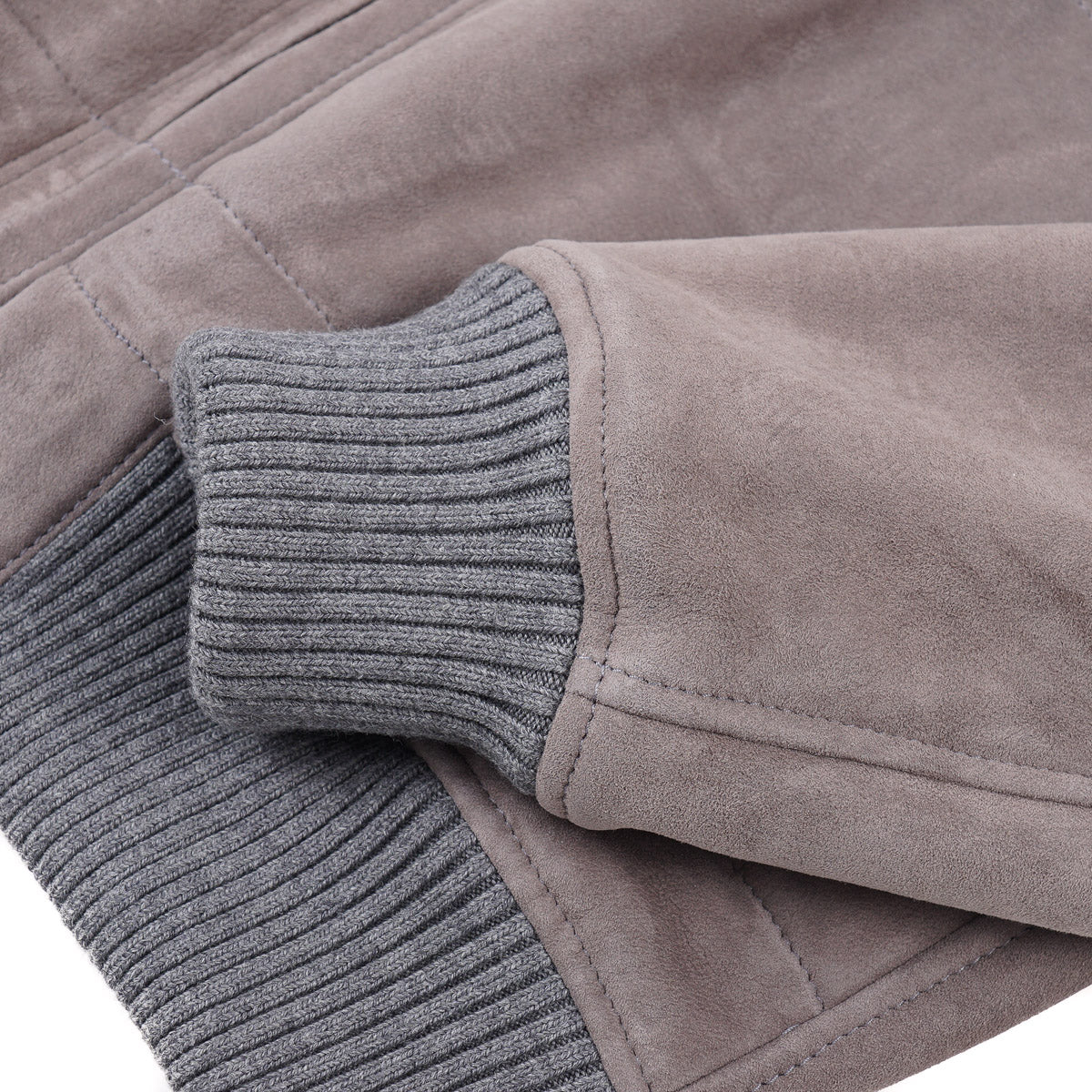 Rifugio Shearling Leather Bomber Jacket - Top Shelf Apparel