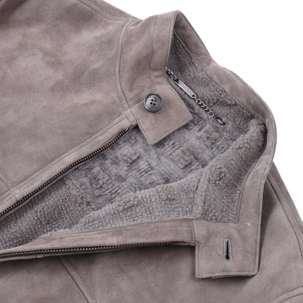 Rifugio Shearling Leather Bomber Jacket - Top Shelf Apparel