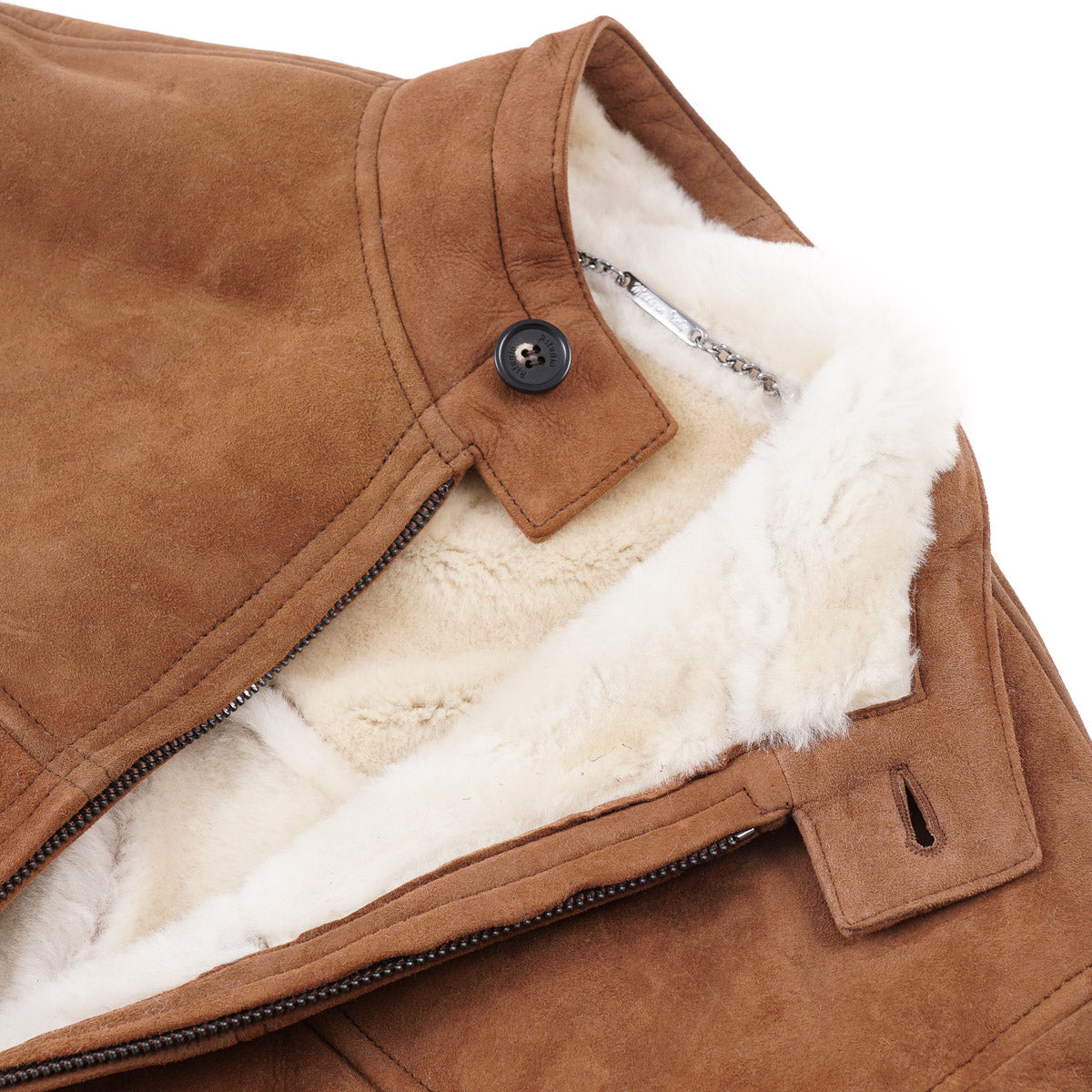 Rifugio Shearling Leather Bomber Jacket - Top Shelf Apparel
