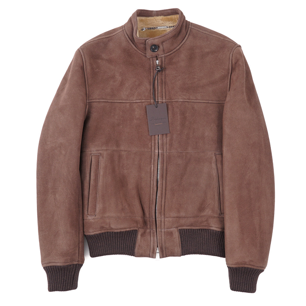 Rifugio Shearling Leather Bomber Jacket - Top Shelf Apparel