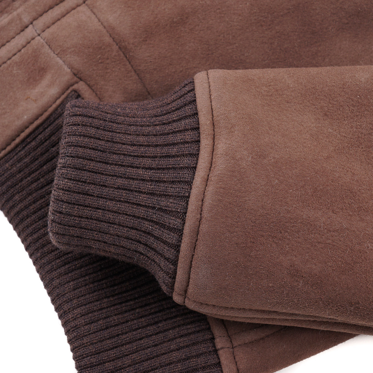 Rifugio Shearling Leather Bomber Jacket - Top Shelf Apparel