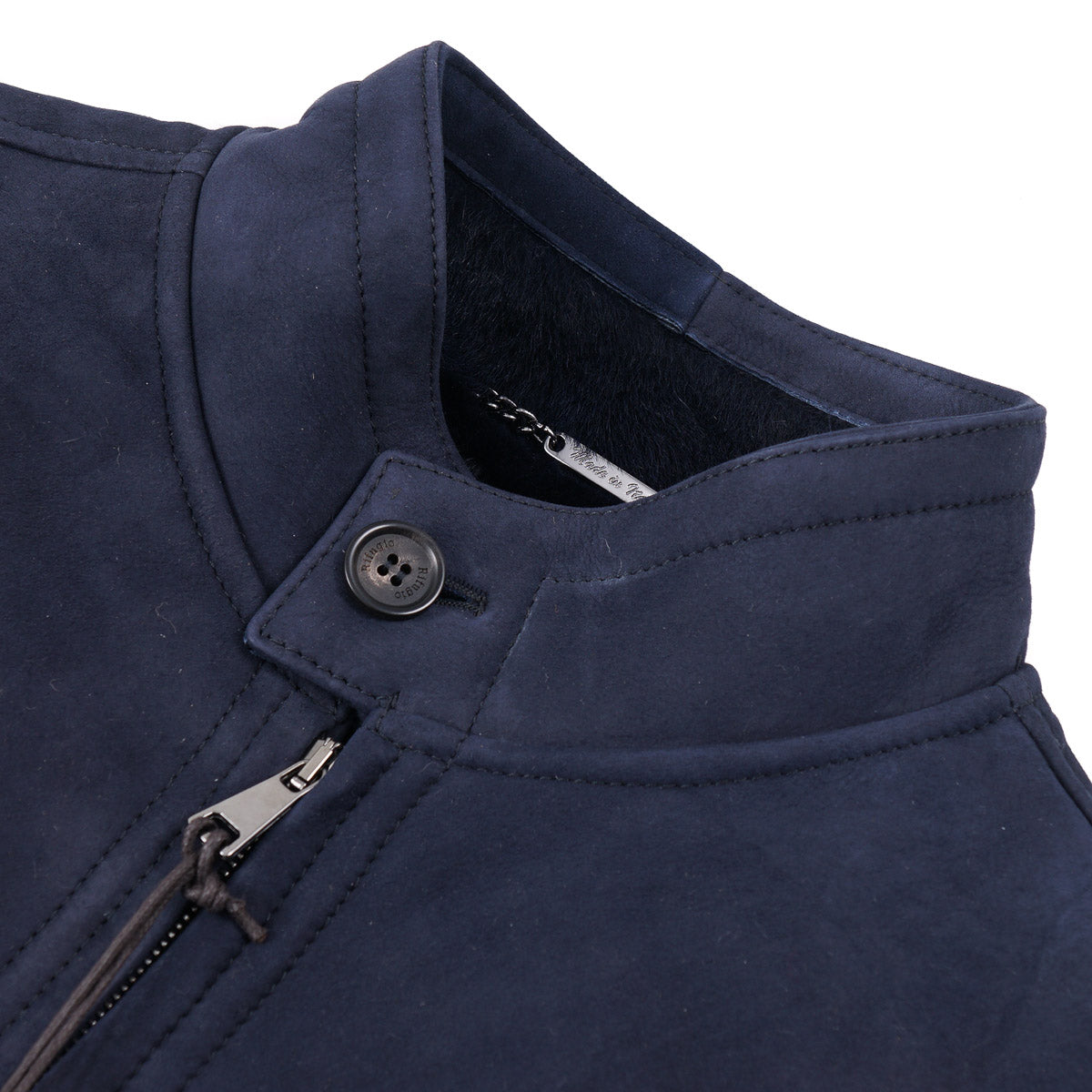 Rifugio Shearling Leather Bomber Jacket - Top Shelf Apparel