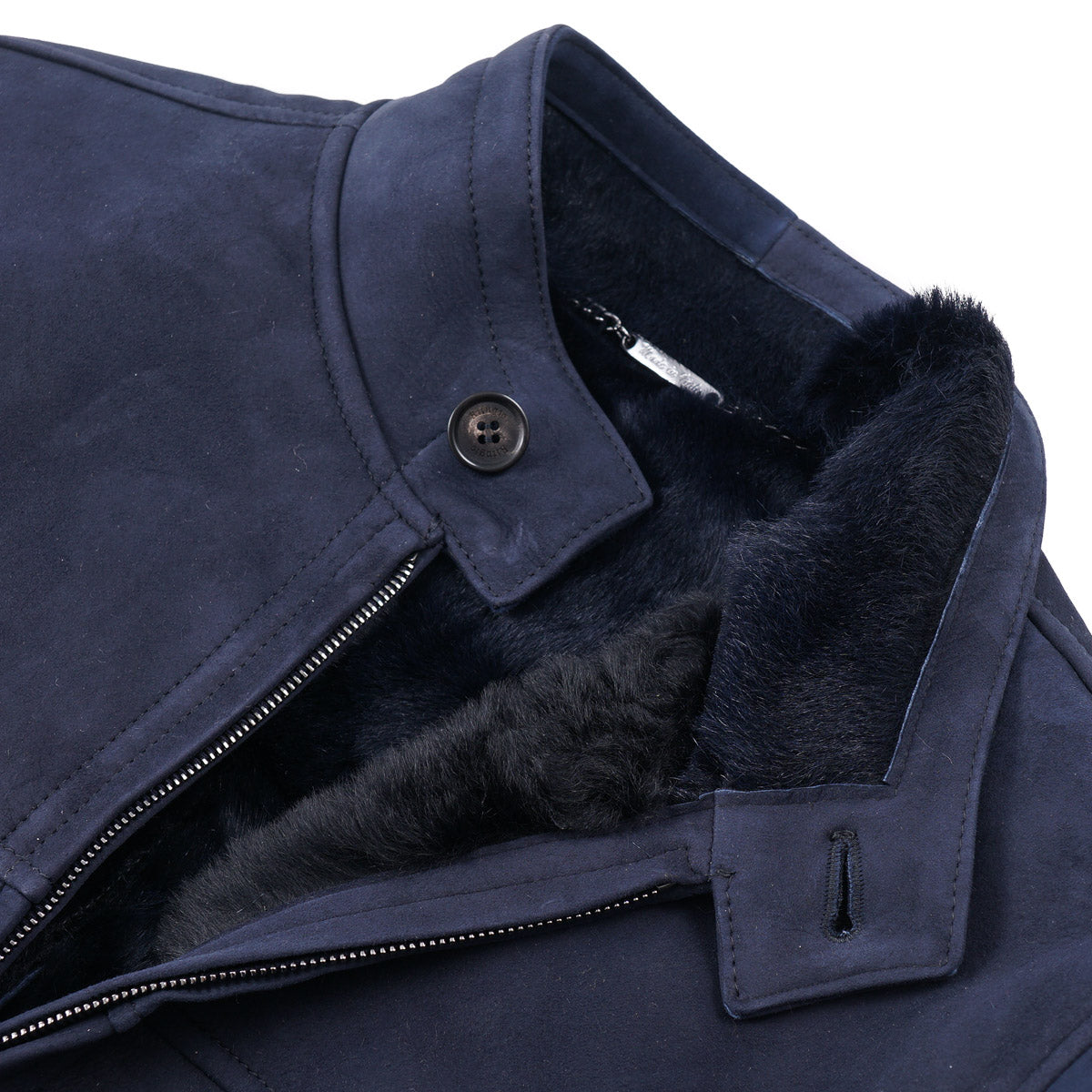 Rifugio Shearling Leather Bomber Jacket - Top Shelf Apparel