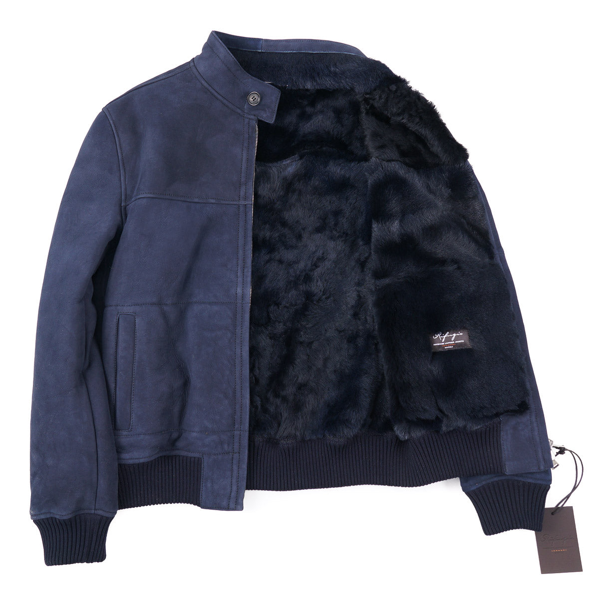 Rifugio Shearling Leather Bomber Jacket - Top Shelf Apparel