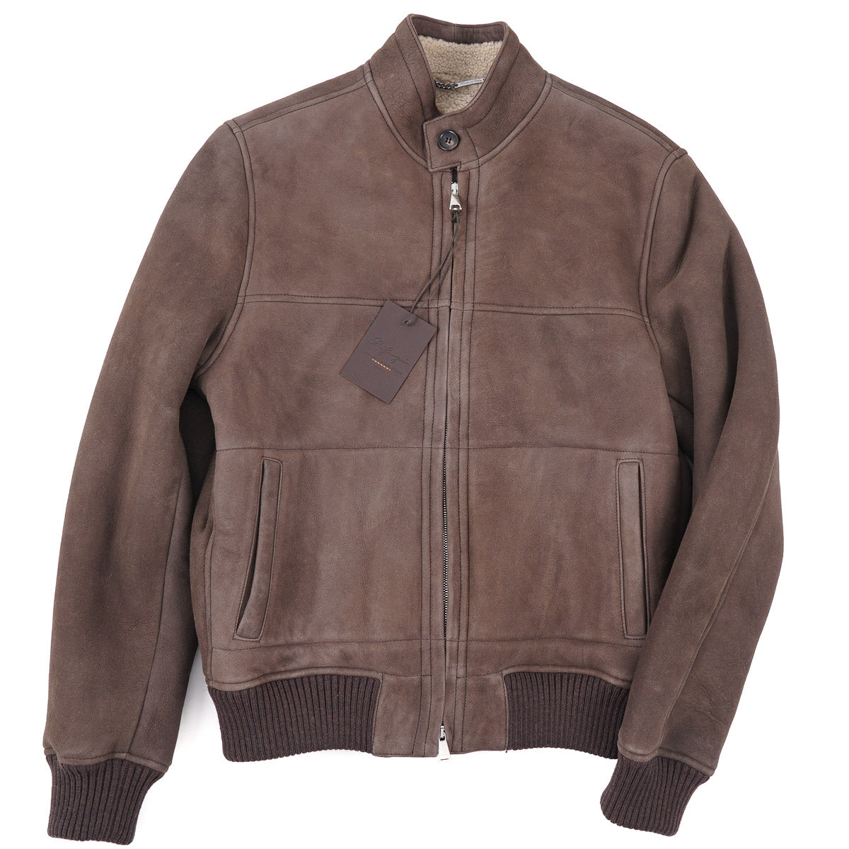 Rifugio Shearling Leather Bomber Jacket - Top Shelf Apparel