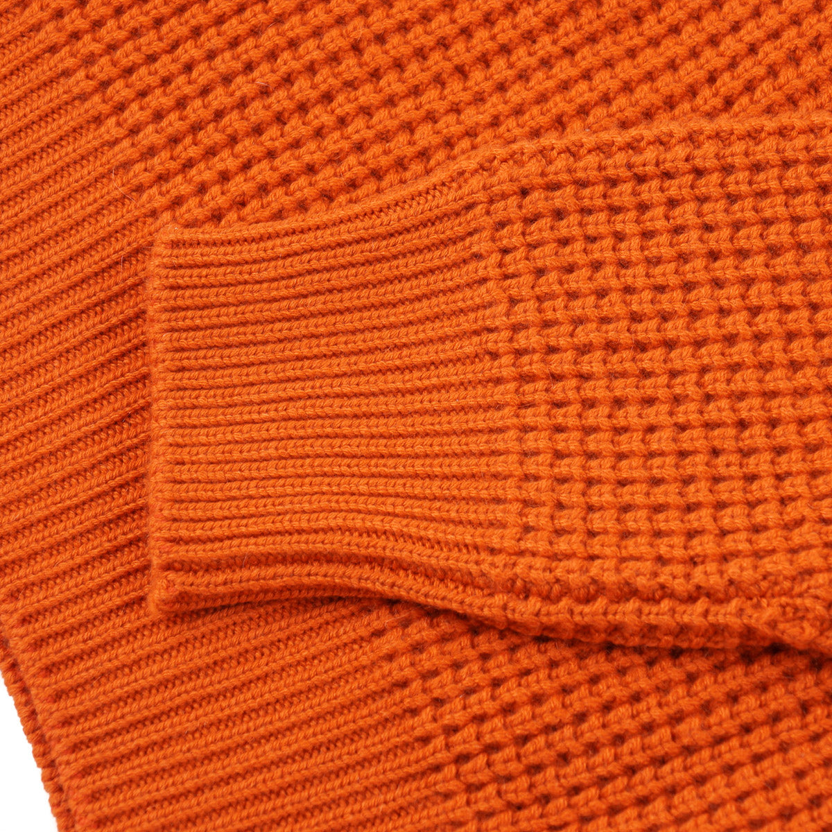 Manrico Thick Waffle Knit Cashmere Sweater - Top Shelf Apparel