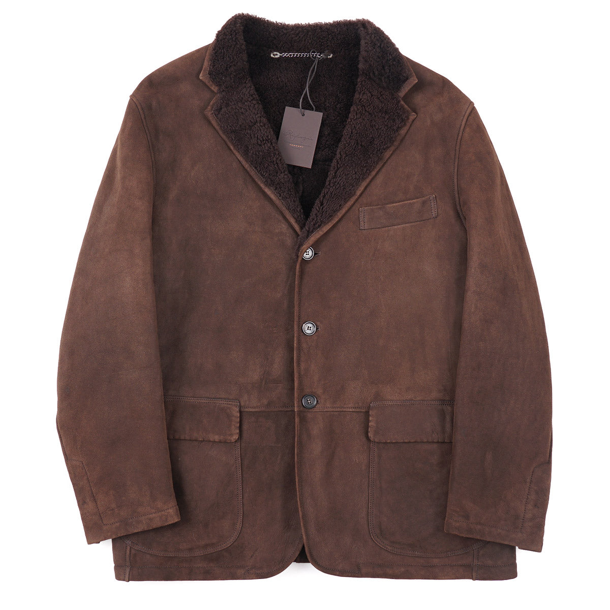 Rifugio Shearling Leather Outerwear Blazer - Top Shelf Apparel