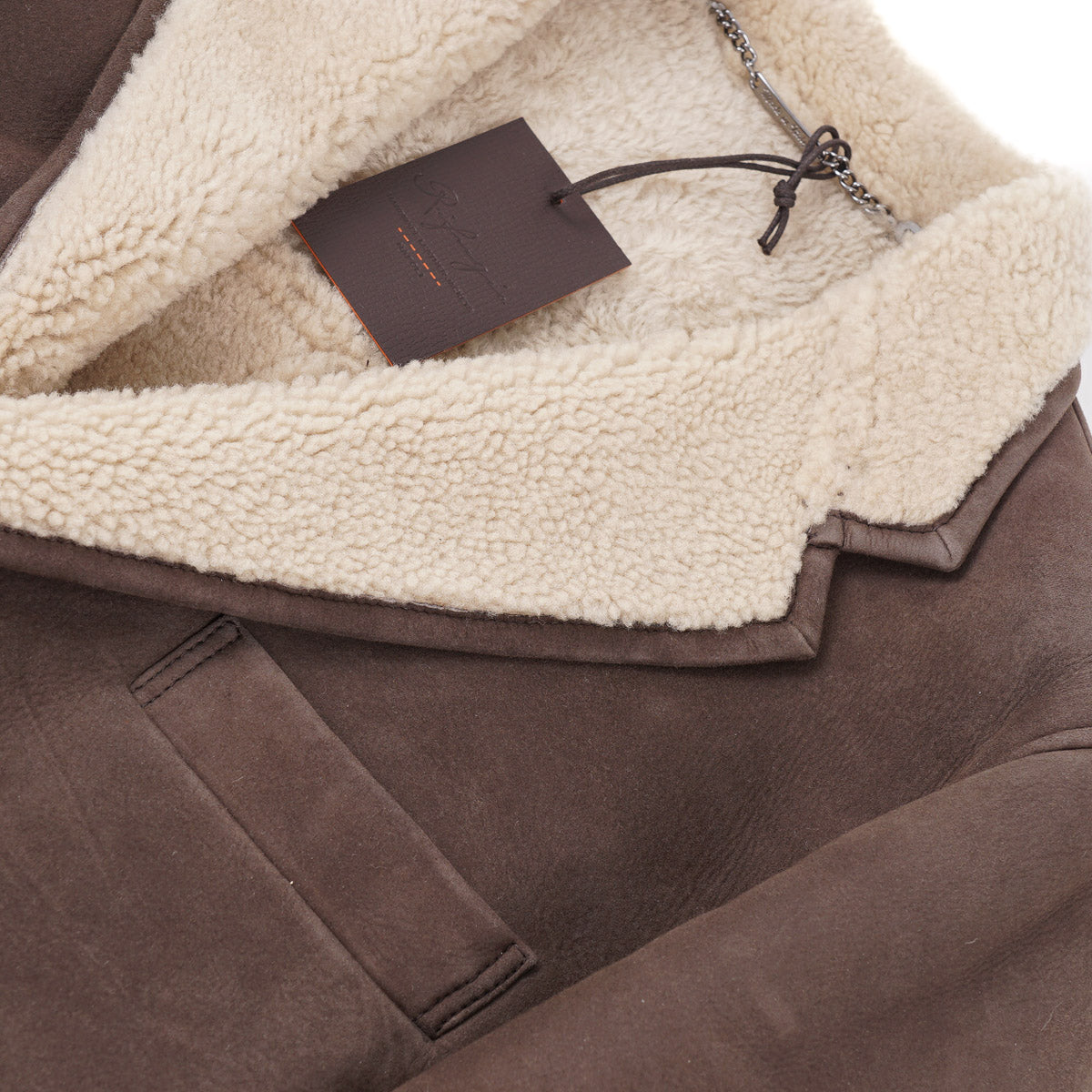 Rifugio Shearling Leather Outerwear Blazer - Top Shelf Apparel