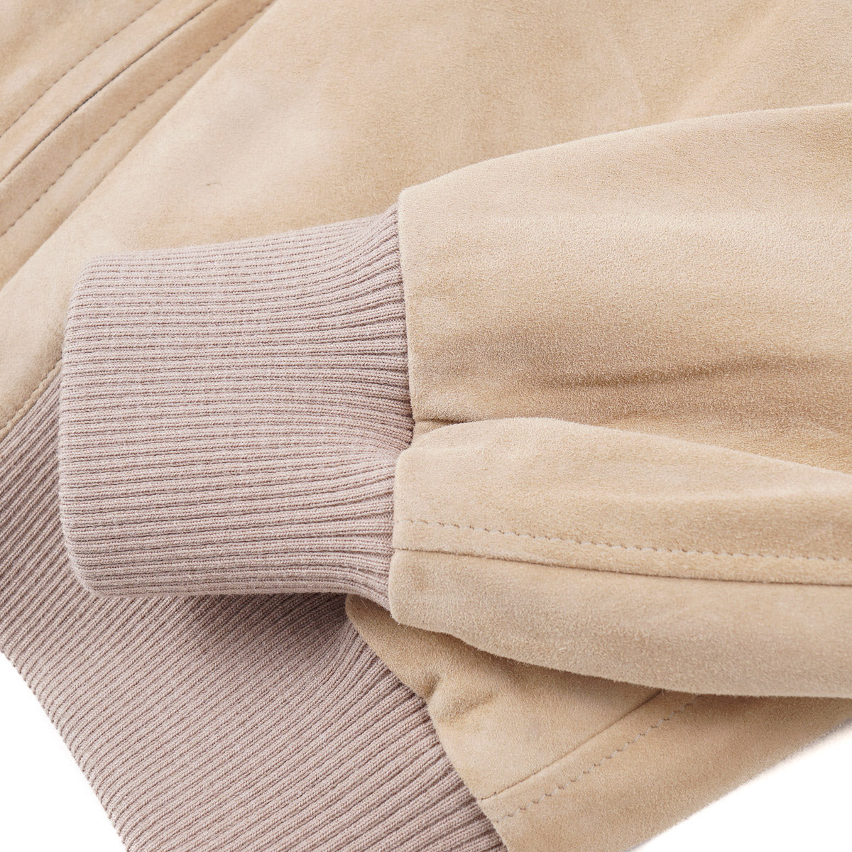 Rifugio Wool-Lined Suede Bomber Jacket - Top Shelf Apparel