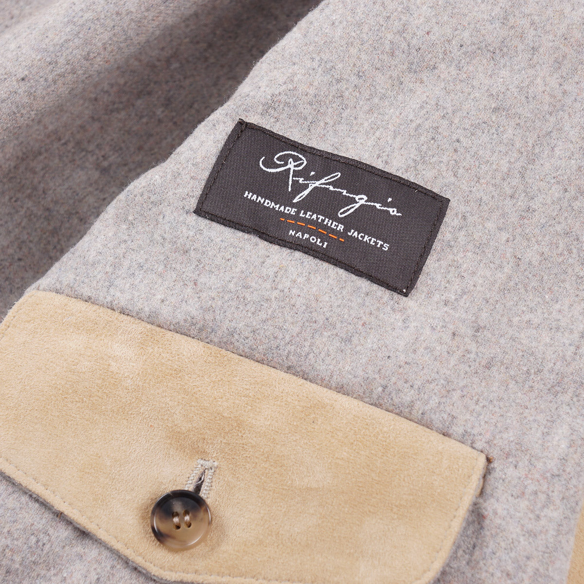 Rifugio Wool-Lined Suede Bomber Jacket - Top Shelf Apparel