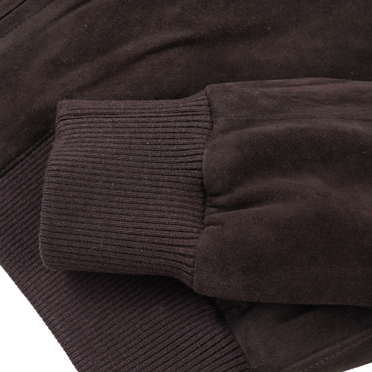 Rifugio Wool-Lined Suede Bomber Jacket - Top Shelf Apparel