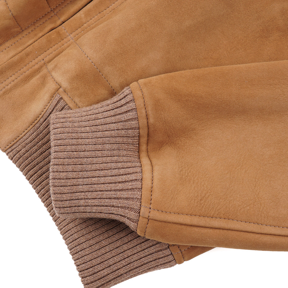 Rifugio Shearling Leather Bomber Jacket - Top Shelf Apparel