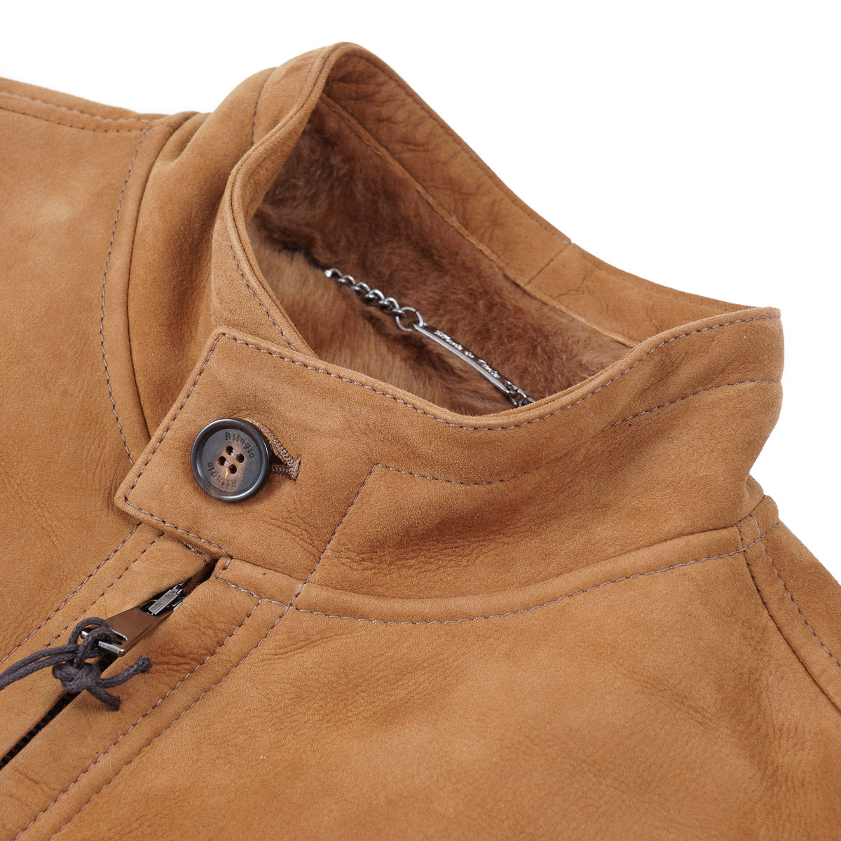 Rifugio Shearling Leather Bomber Jacket - Top Shelf Apparel