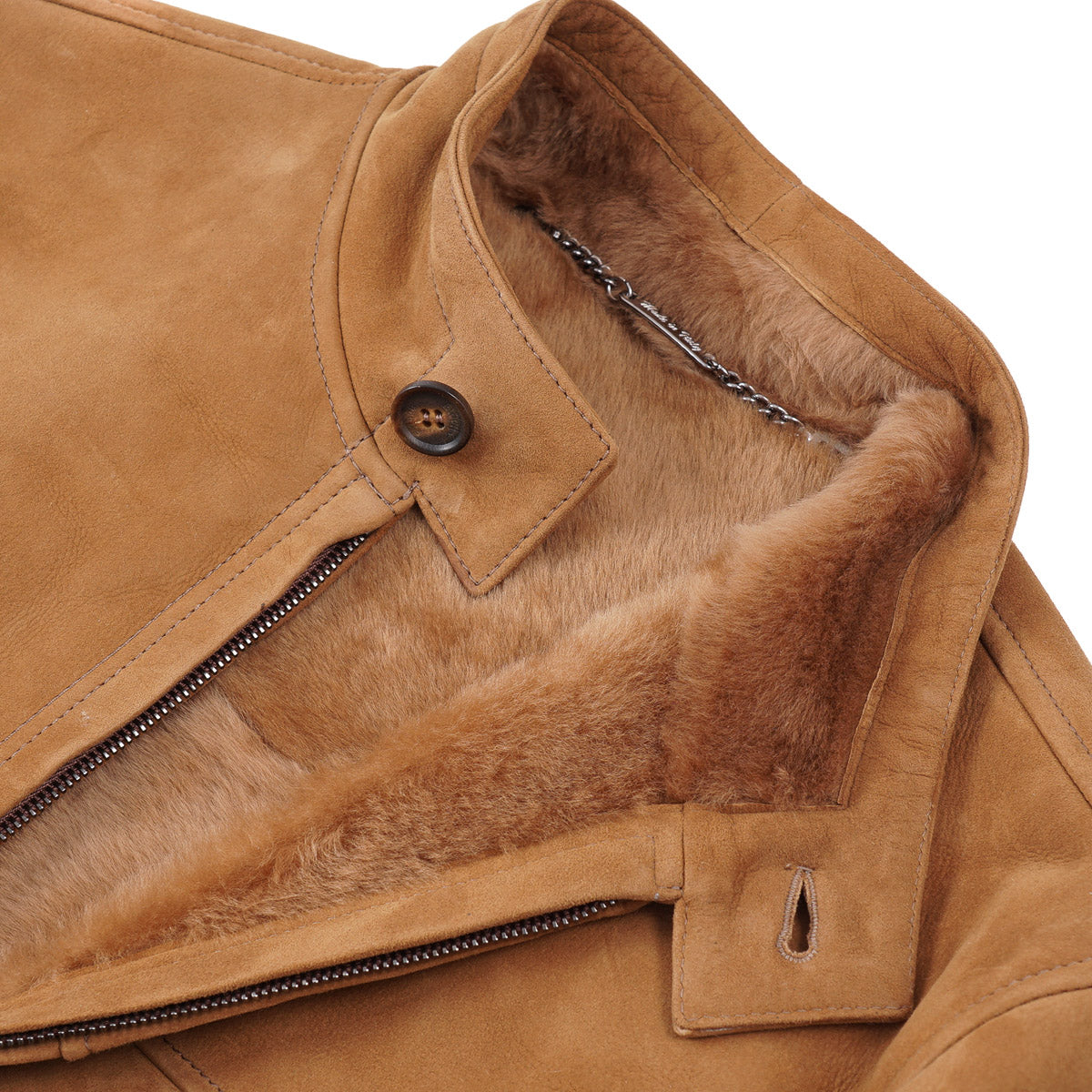 Rifugio Shearling Leather Bomber Jacket - Top Shelf Apparel