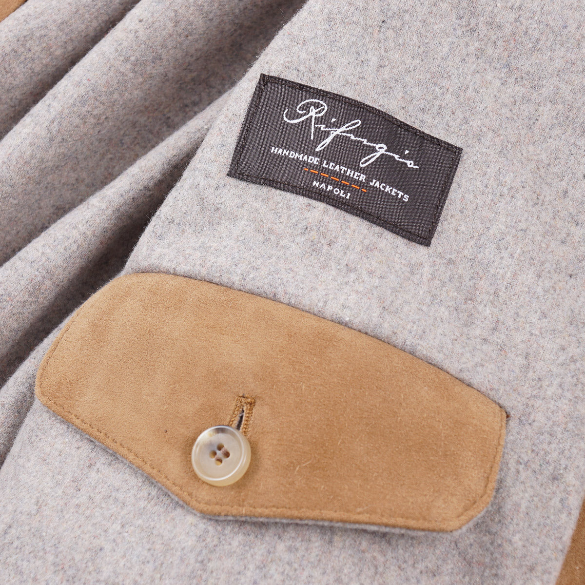 Rifugio Wool-Lined Suede Bomber Jacket - Top Shelf Apparel