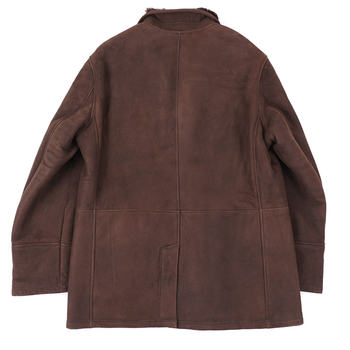 Rifugio Shearling Leather Travel Coat - Top Shelf Apparel