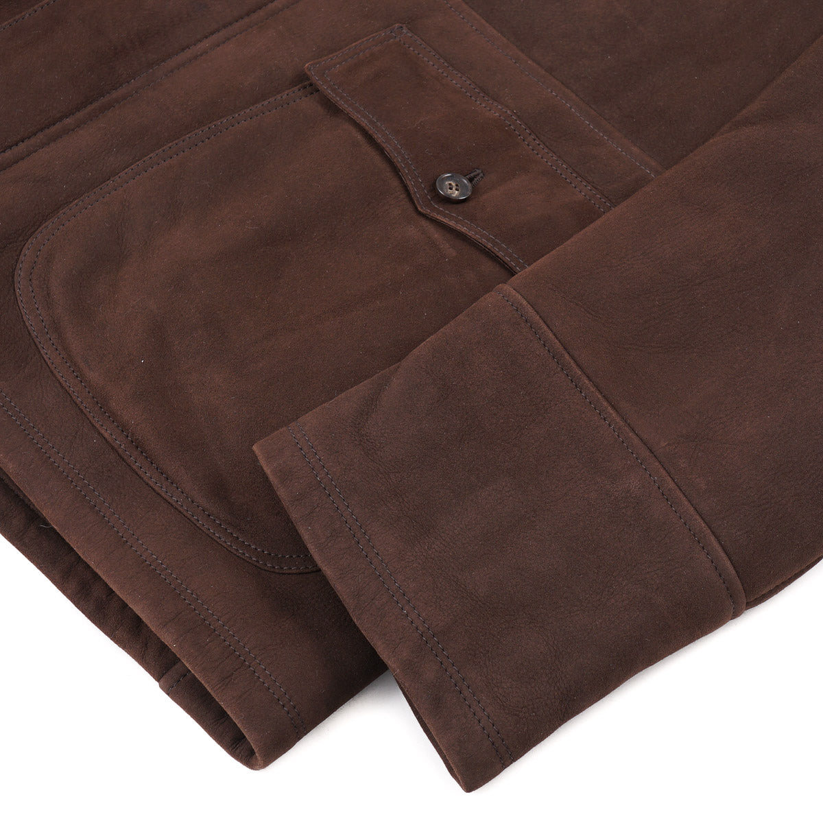 Rifugio Shearling Leather Travel Coat - Top Shelf Apparel