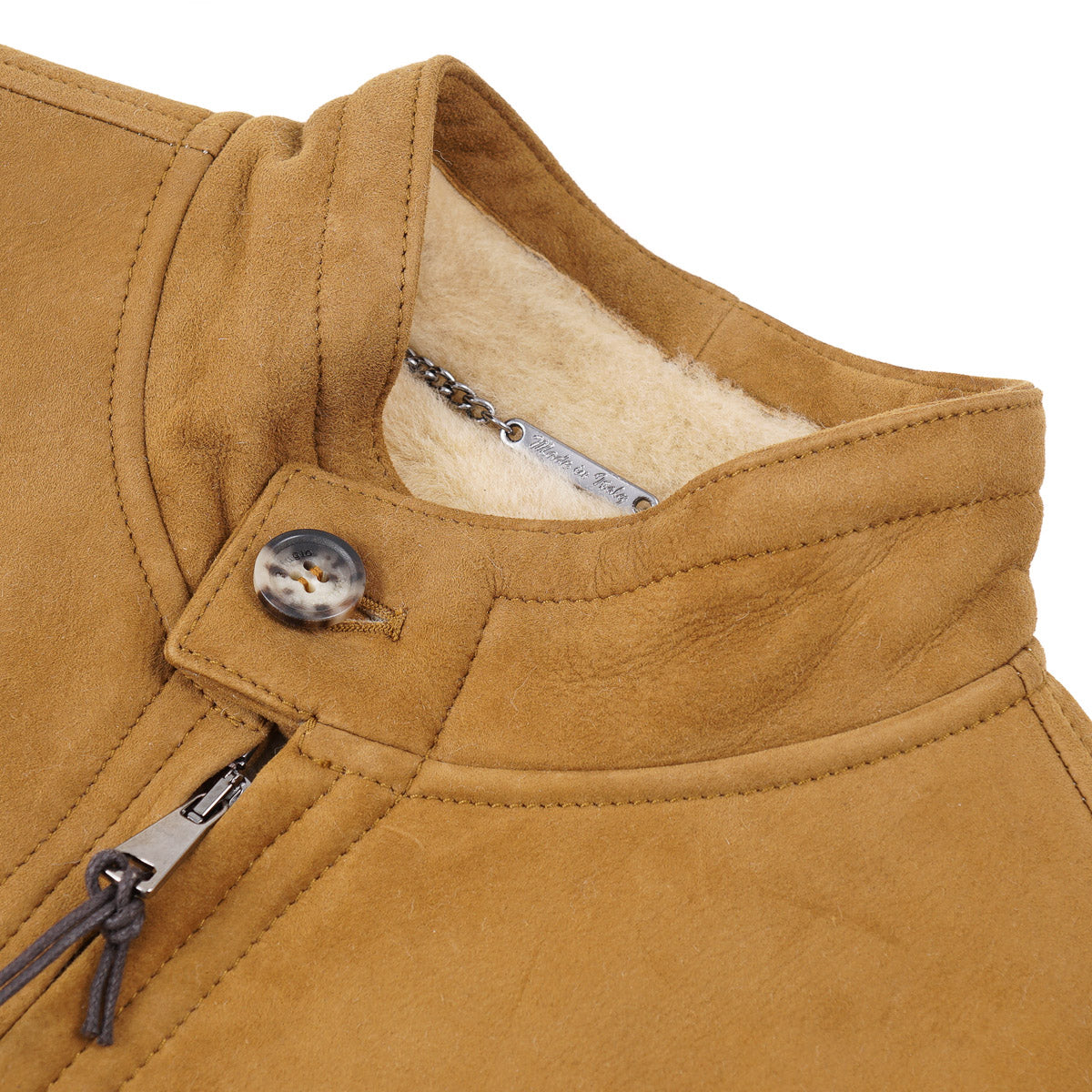 Rifugio Shearling Leather Bomber Jacket - Top Shelf Apparel