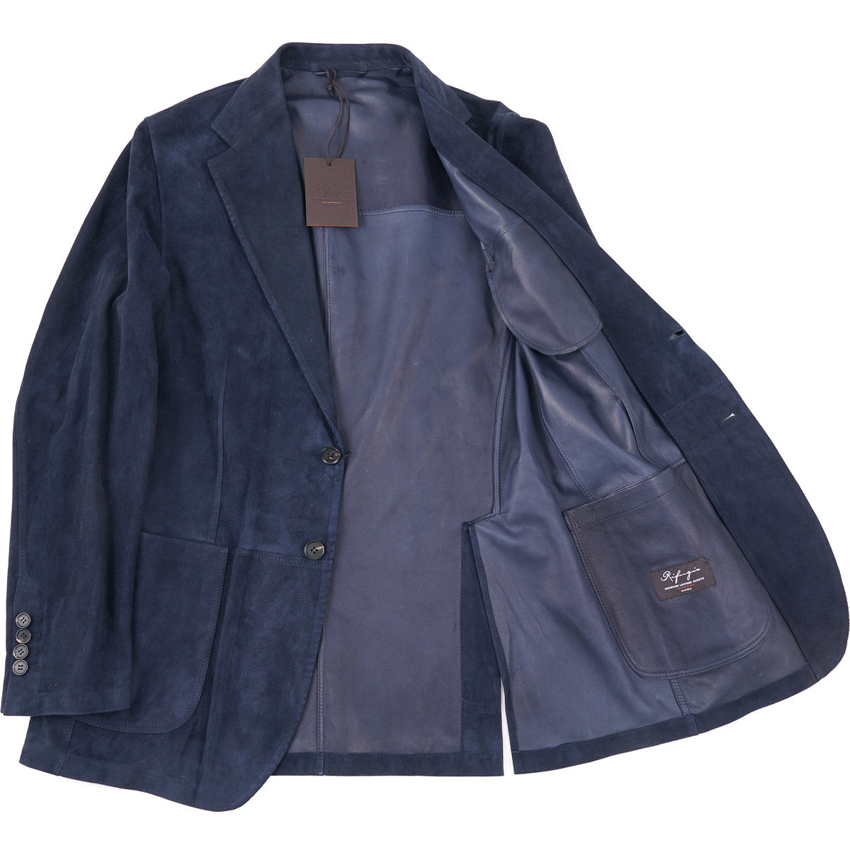 Rifugio Unlined Lambskin Suede Blazer - Top Shelf Apparel