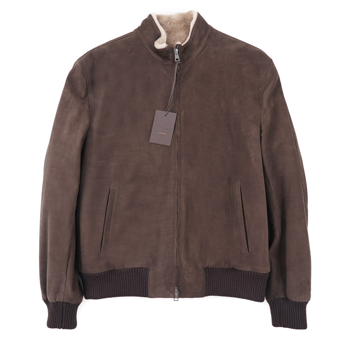 Rifugio Shearling Leather Bomber Jacket - Top Shelf Apparel