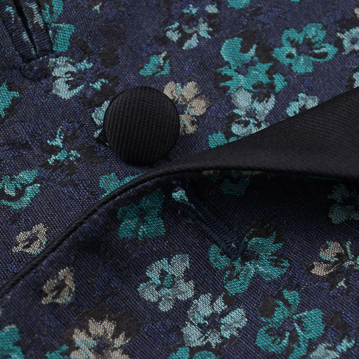 Isaia Slim-Fit Patterned Smoking Jacket - Top Shelf Apparel