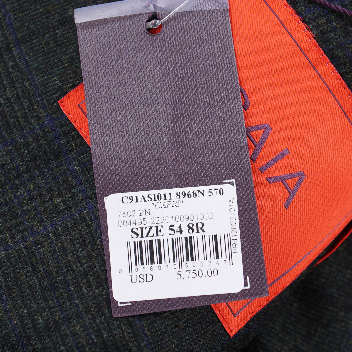 Isaia Tailored Fit Wool-Cashmere Suit - Top Shelf Apparel