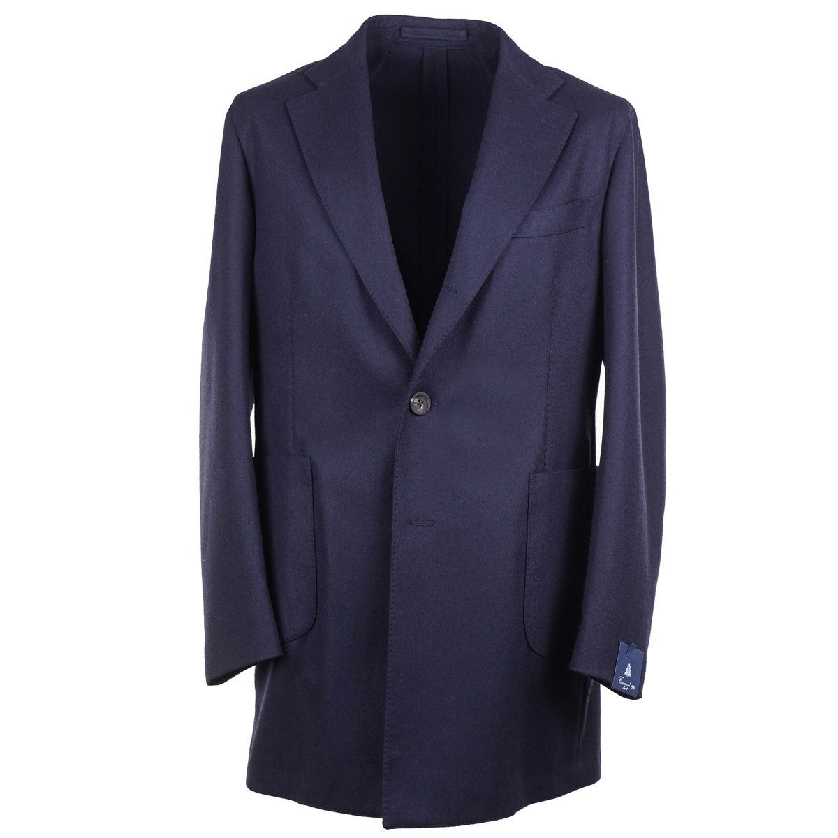 Finamore Soft-Constructed Wool Overcoat - Top Shelf Apparel