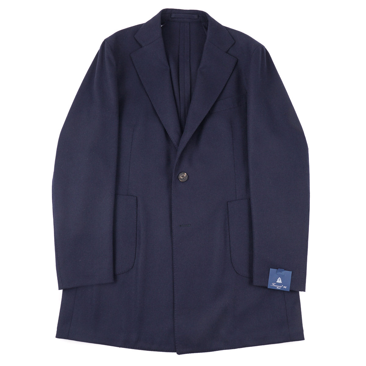 Finamore Soft-Constructed Wool Overcoat - Top Shelf Apparel